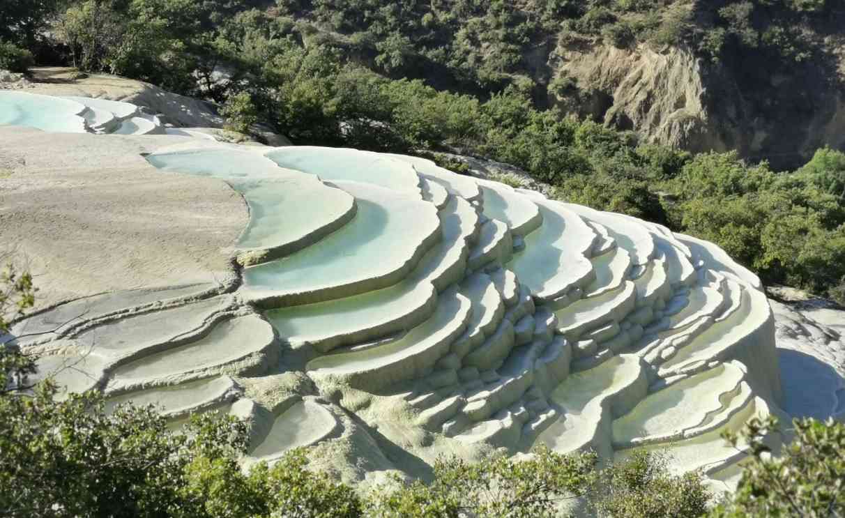 不用出国就能看的棉花堡，云南白水台棉花堡怎么去？白水台棉花堡交通攻略