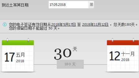 土耳其签证提前多久指定生效日期？