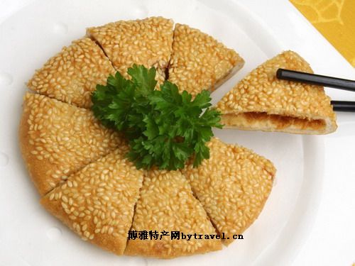 恩阳提糖麻饼