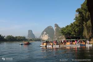 桂林旅游线路推荐，长沙到桂林阳朔汽车三日游，去阳朔旅游价格